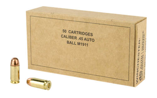 Ammunition Winchester Ammunition Service Grade 45ACP WIN SERVICE GRADE 45ACP 230GR 50/500